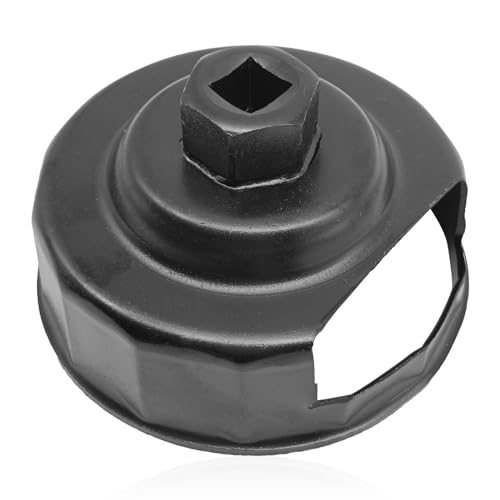 BSAMZO Oil Filter Wrench Tool for harley Oil Filter Cap Removal Tool Socket For 19842021 Harley Davidson Motorcycle Oil Change Filters with 76 x 14 Flutes Except 15later XG - Image 1