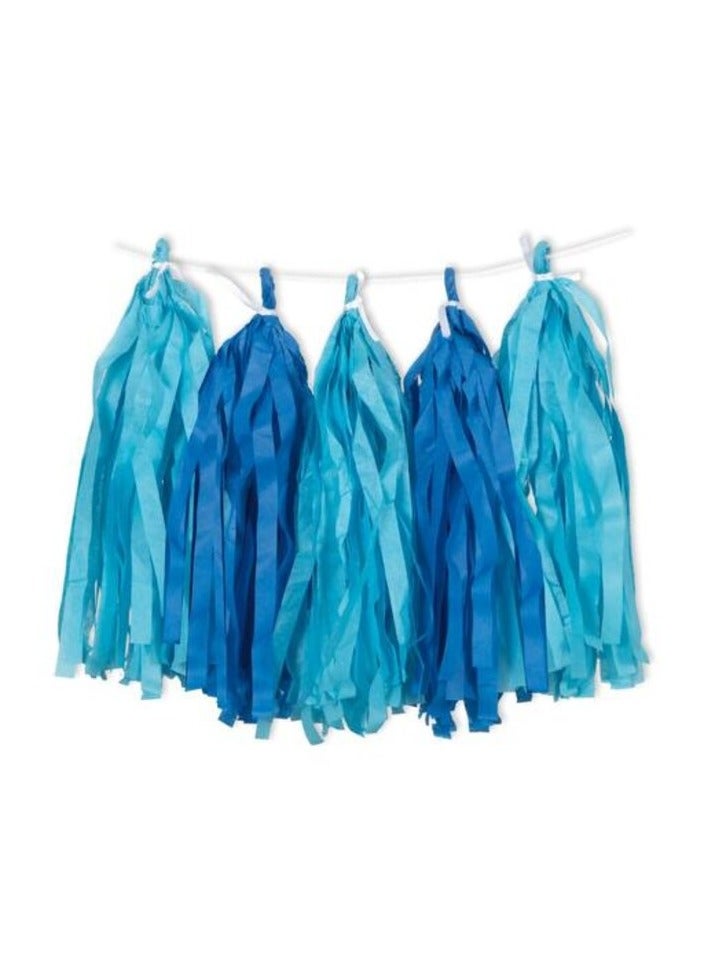 يونيك فريدة من نوعها - إكليل مناديل ورقية ملكية وخفيفة بطول 9 أقدام