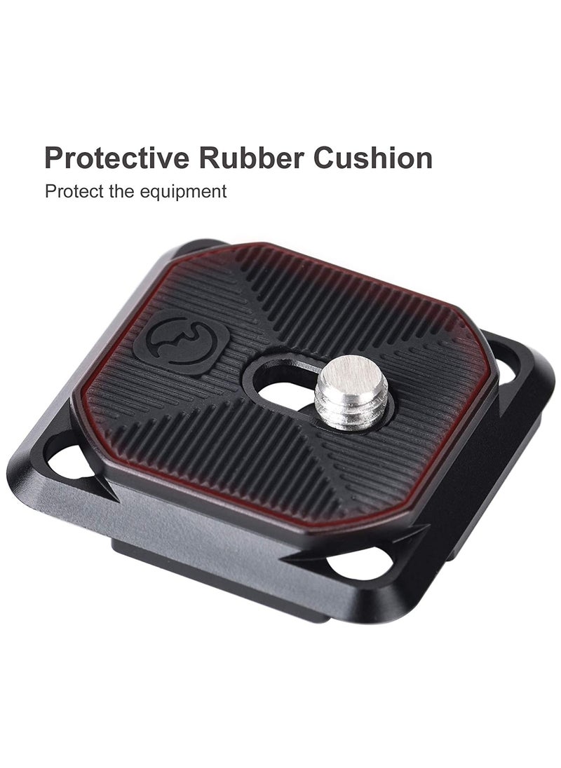 KASTWAVE CP-39 Camera Clip QR Plate Compatible with Arca-Swiss, RRS (one-Piece Design) Quick Release Plate  - Image 2
