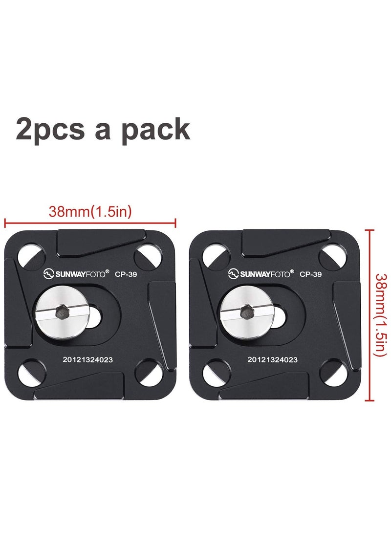 KASTWAVE CP-39 Camera Clip QR Plate Compatible with Arca-Swiss, RRS (one-Piece Design) Quick Release Plate  - Image 5