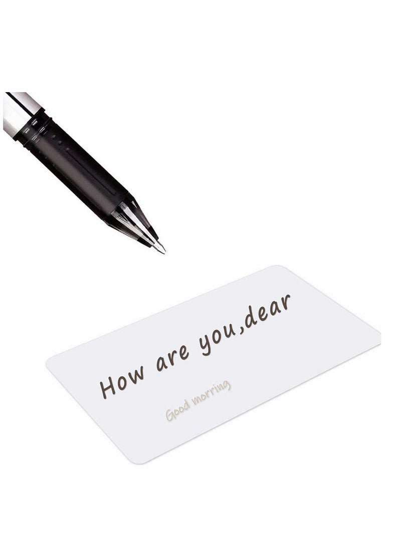 Generic - Blank Kraft Paper Cards, Business Cards, 100Pcs DIY Flash Cards Gift Message Card, Perfect for Language Learning Thanksgiving Message Paper Business Cards DIY Tag Gift Card - Image 1