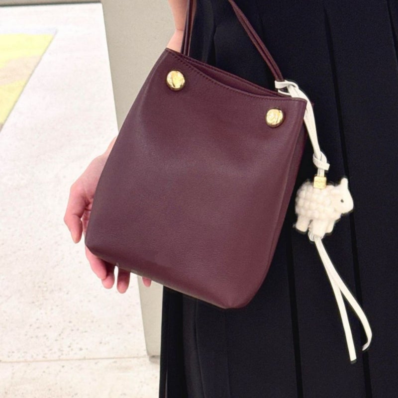 New Punebbie Mobile Phone Bag Genuine Leather High-End Crossbody Bag Cowhide Lightweight Versatile Preppy Style Shoulder Bag For Women - Image 2