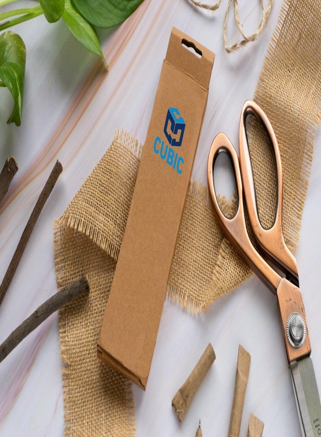 Cubic Brown Paper Pens - Pack of 10 | Eco-Friendly, Lightweight & Smooth Writing Pens for Office, School & Everyday Use - Image 4
