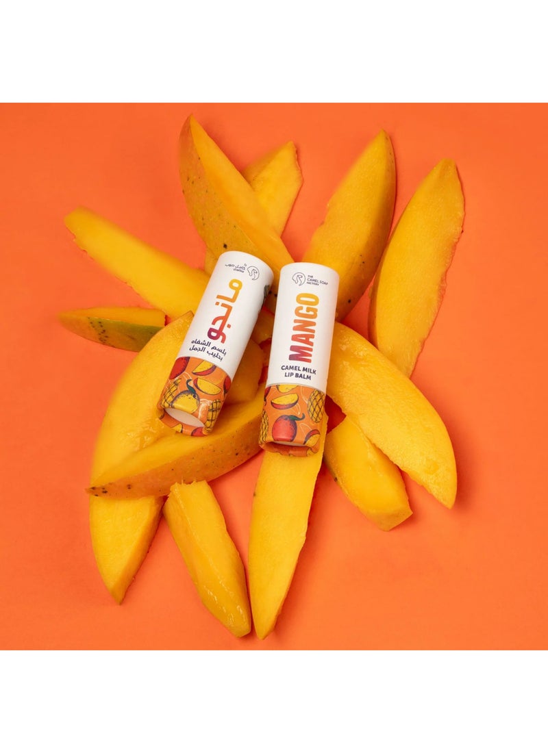 The Camel Soap Factory Mango Lip Balm With Camel Milk 6g - Image 3