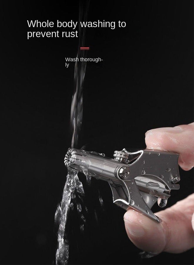 Bukela Stainless Steel Manual Nose Hair Trimmer Safe and Easy for Men - Image 5