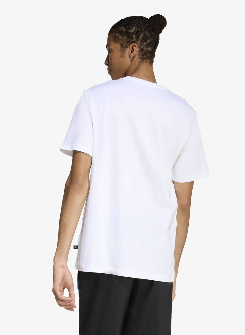 Adidas Summer Slide Trim Graphic T-Shirt - Image 2