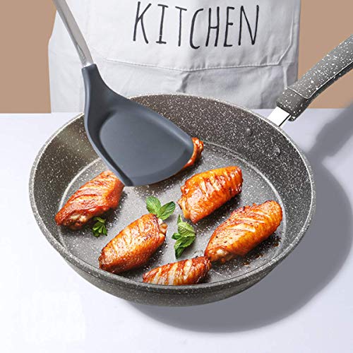 pepplo® Non Stick Silicone Spatula Frying Shovel, 15.5inch Long, Heat-Resistant Flexible Rubber Non-Stick Cooking Kitchen Utensils Dishwasher Safe - Image 5