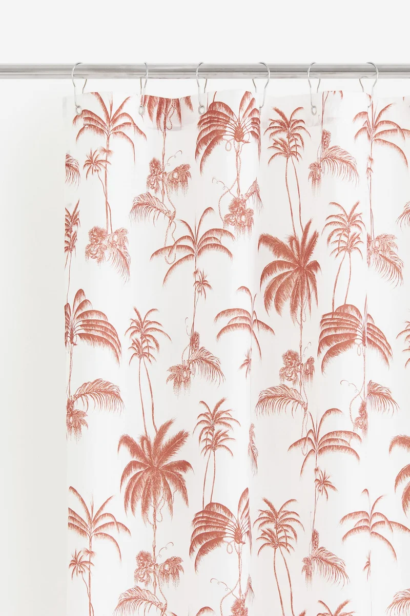 H&M Printed Shower Curtain