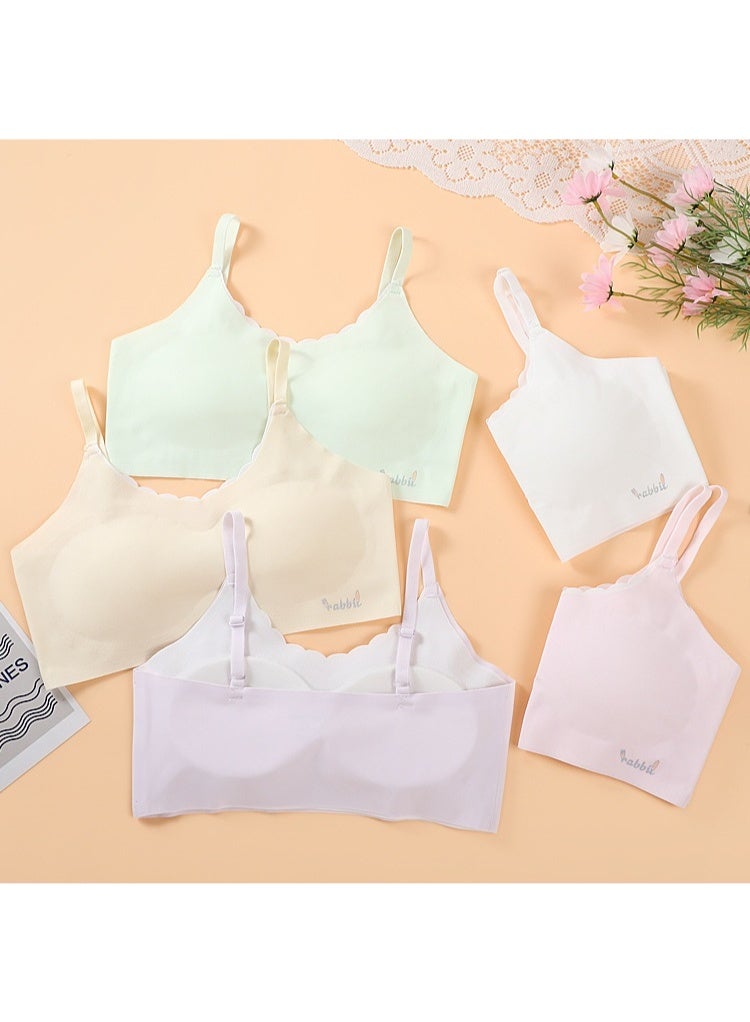 KUYING Brand New Comfortable Skin Friendly Breathable Bra  Set Of 5  - Image 2