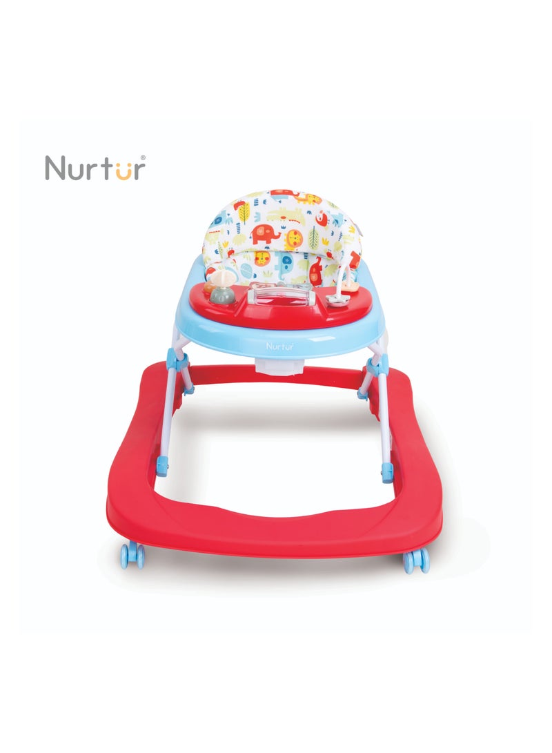 Nurtur 3 In 1 Baby Multi Walker-rocking Function- Music - 3 Height Adjustment, easy fold - Multi - Image 3