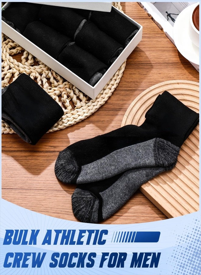 Skicuff جوارب Skicuff مبطنة للرجال، 24 زوجًا، جوارب رياضية مسامية، مناسبة للأنشطة الخارجية، مقاسات من 6 إلى 13، للعمل والجري - Image 5