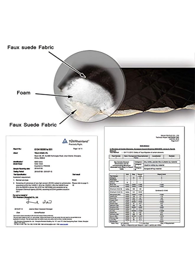 KYD Sofa Cover 2 Seater Medium Loveseat Chair Sofa Slipcover Wrinkle-free Reversible Sofa Cover Water Resistant Couch Cover Furniture Protector Cover with Elastic Straps White - Image 4