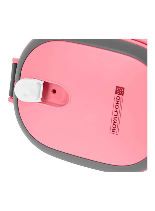 Royalford Stainless Steel Lunch Box Square Pink 900ml - Image 5