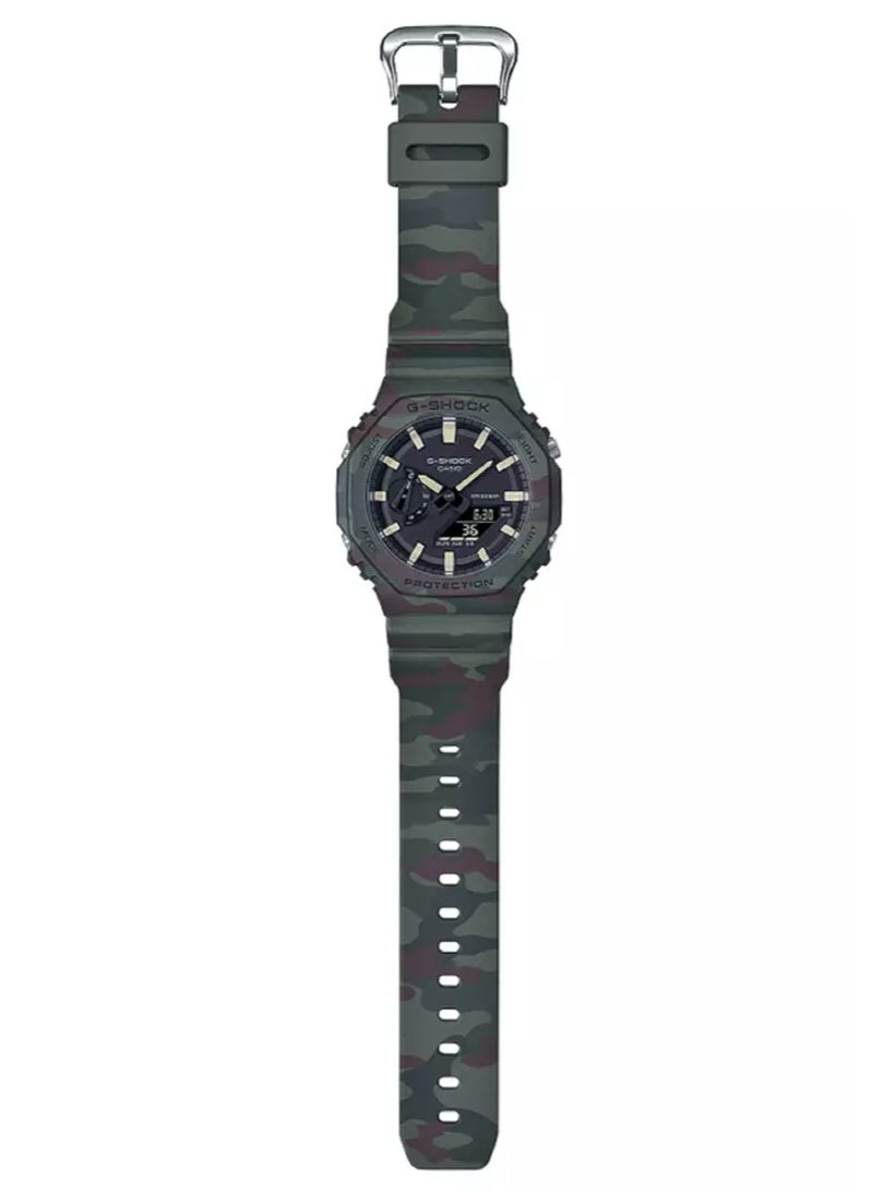 كاسيو ساعة كاسيو جي شوك الرقمية للرجال GA-2100WE-3ADR - Image 2