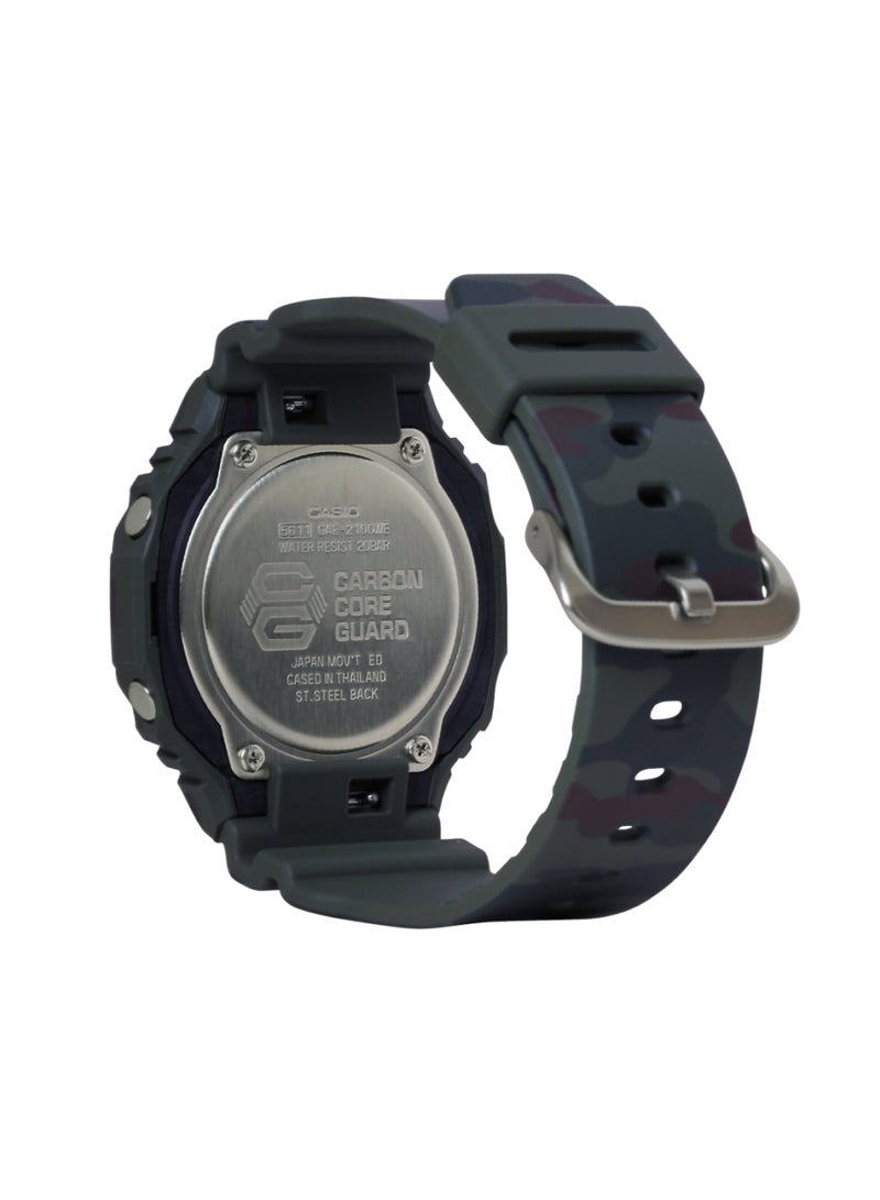 كاسيو ساعة كاسيو جي شوك الرقمية للرجال GA-2100WE-3ADR - Image 3