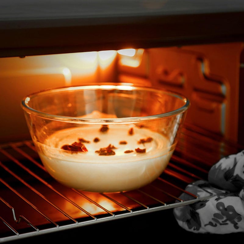 Large 1000ml Glass Salad Bowl Microwave Safe Japanese Style Noodle Soup Rice Bowl - Image 5