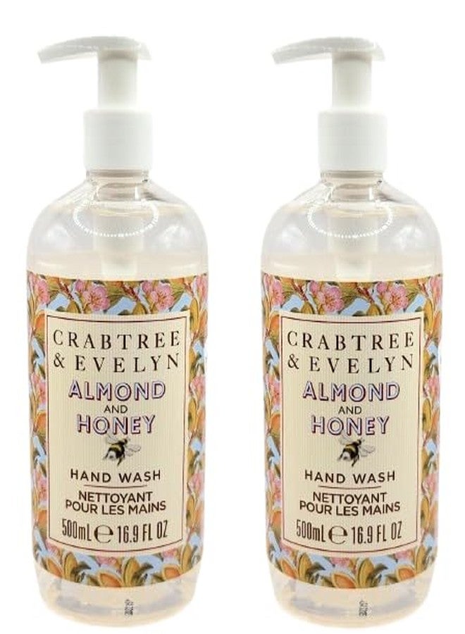 Crabtree & Evelyn Almond & Honey Hand Wash 16.9 oz Pack Of 2 (2 EA) (2)