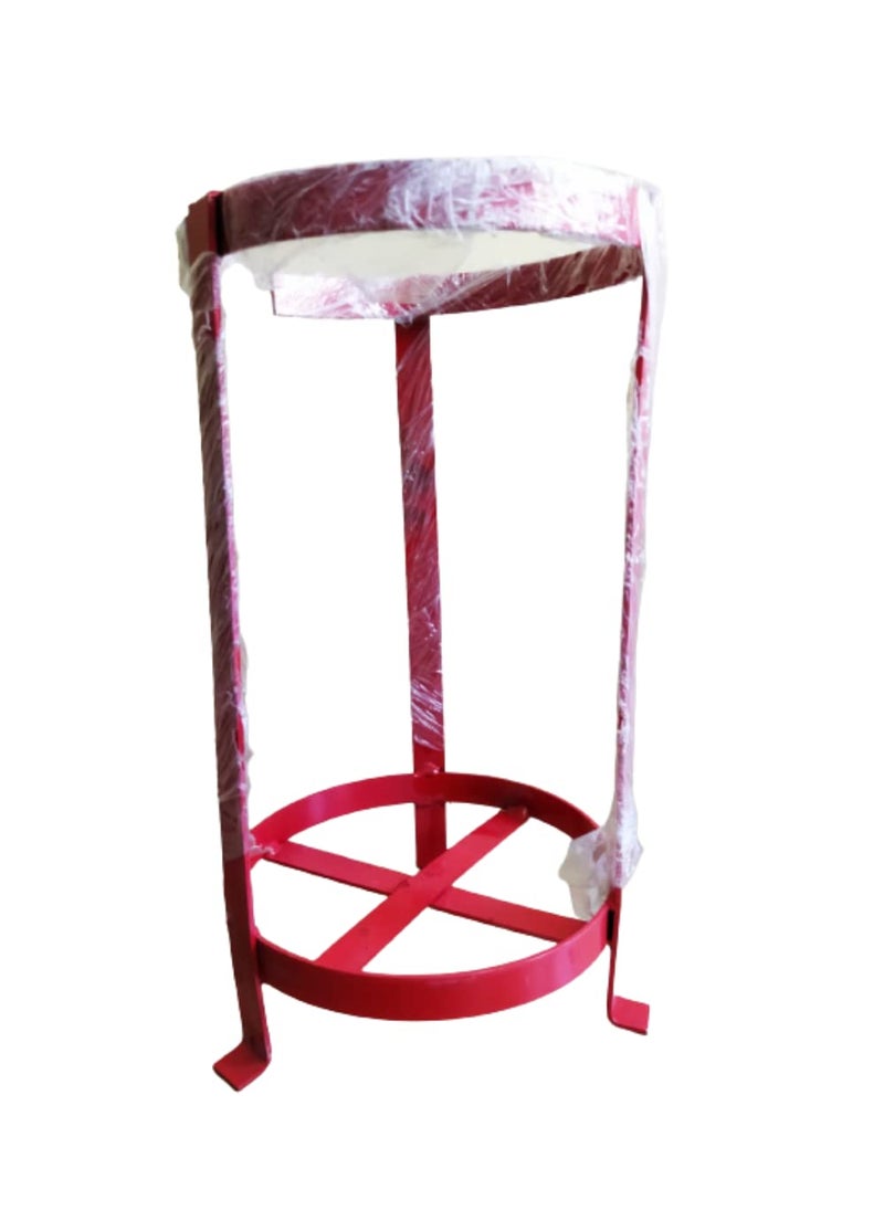 Generic Rahul Professionals Fire Extinguisher Stand for 6kg 4kg Fire Extinguisher Stand RED Color Pack of 1  - Image 1