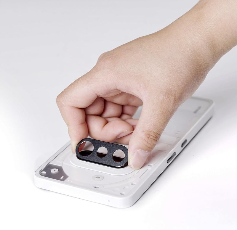 ايبيويند إيبويند لحماية شاشة هاتف Nothing Phone (3a) 5G 6.77 بوصة، عبوة من قطعتين، زجاج مقسى بصلابة 9H، مع قطعة واحدة لحماية عدسة الكاميرا، سهل التركيب، وضوح عالي الدقة، فائق المقاومة، متوافق مع الحافظة - Image 4