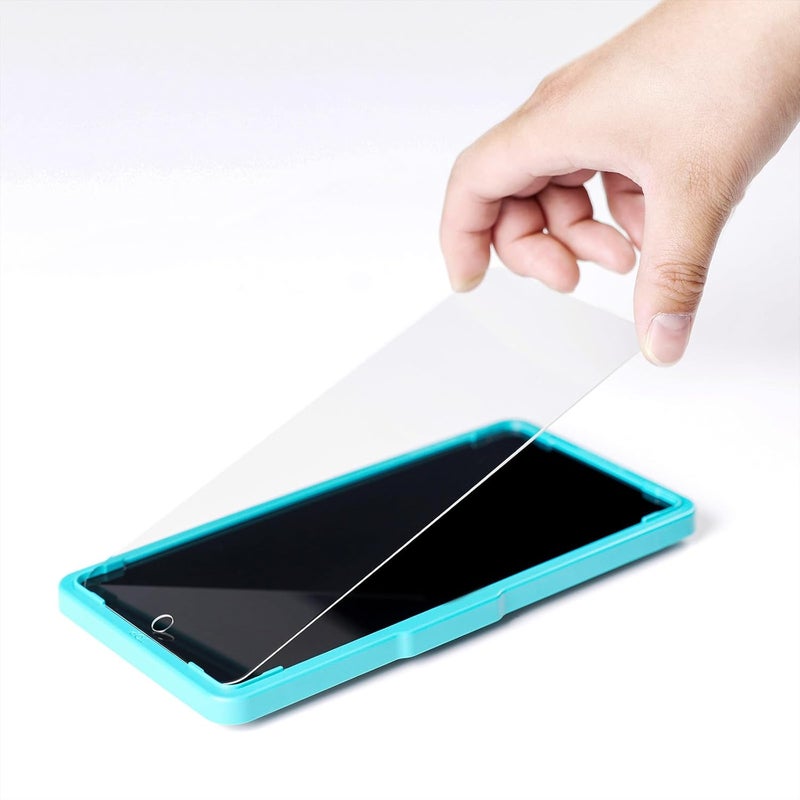 ايبيويند إيبويند لحماية شاشة هاتف Nothing Phone (3a) 5G 6.77 بوصة، عبوة من قطعتين، زجاج مقسى بصلابة 9H، مع قطعة واحدة لحماية عدسة الكاميرا، سهل التركيب، وضوح عالي الدقة، فائق المقاومة، متوافق مع الحافظة - Image 3