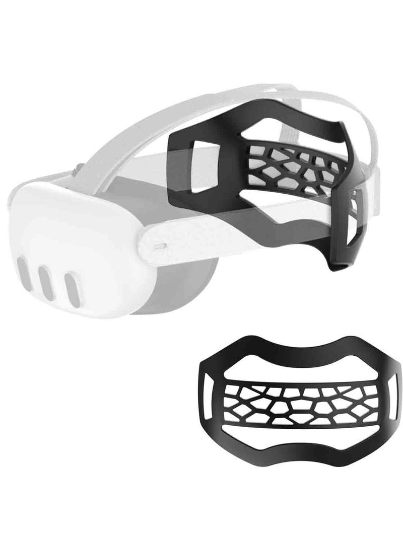 وسادة حزام رأس للواقع الافتراضي لـ Meta Quest 3/3S/Quest 2، ووسادة راحة مريحة من نوع Elite Strap للاستلقاء، ودعم تخفيف الضغط على الرقبة أثناء اللعب الطويل والتمارين الرياضية والأفلام - Image 1