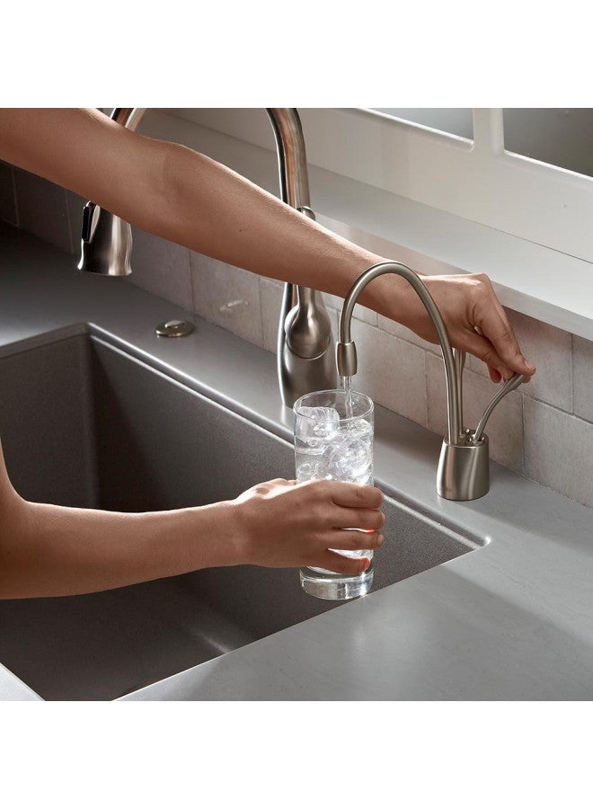 InSinkErator Contemporary Instant Hot and Cold Water Dispenser - Faucet Only, French Gold, F-HC1100FG - Image 4