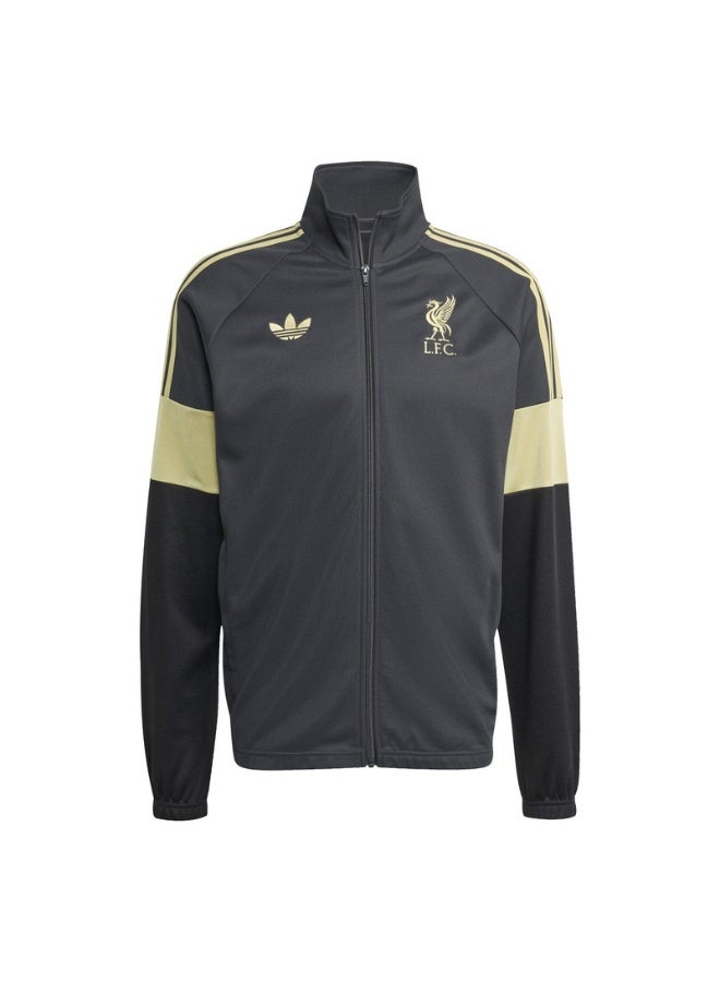 adidas Lfc Lf Tt Grey Football/Soccer Track Tops - Image 1