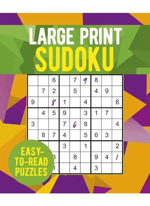 Large Print Sudoku: Over 250 Easy-to-Read Puzzles
