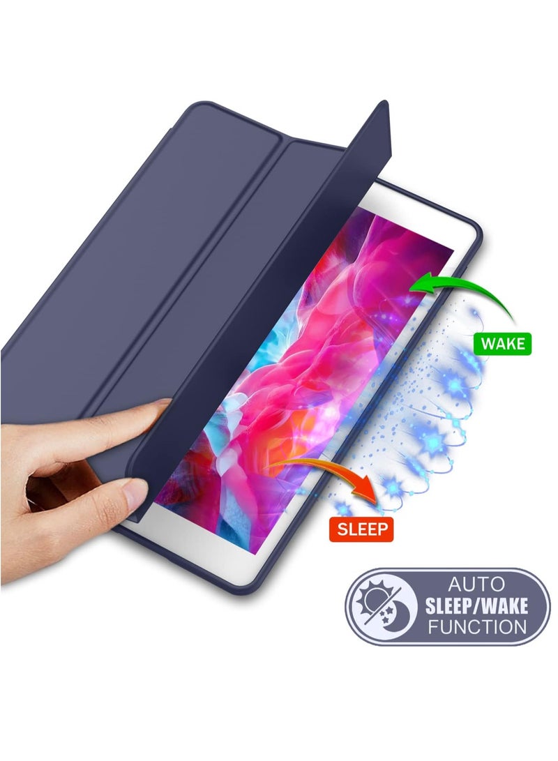MIGOFAST iPad 9.7 Case 2018 2017 Model 6th 5th Generation Smart Cover with Pencil Holder and Soft Baby Skin Silicone Back and Full Body Protection Auto Wake Sleep Cover - Image 3