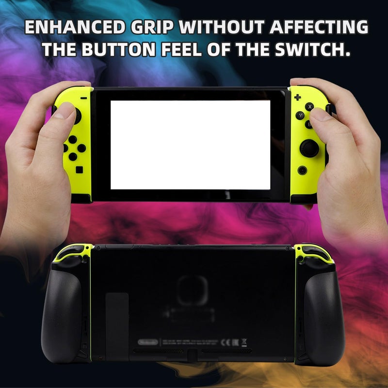 IFYOO SGSX1 Ergonomic Grip Compatible with Switch Joycon Controller, Grip Case Compatible with Joy Con - Black - Image 3