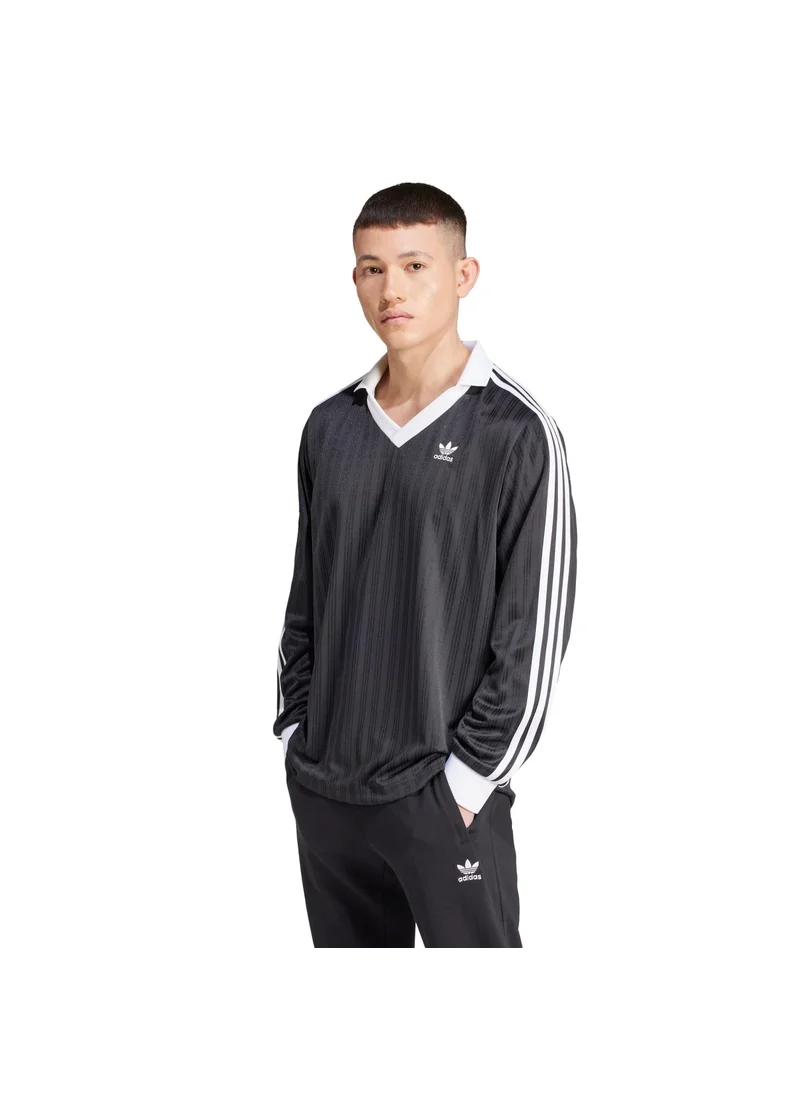 اديداس adidas pique LS Black Originals Men T-SHIRTS
