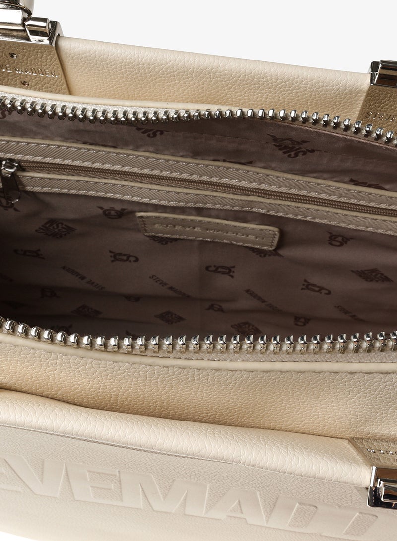 STEVE MADDEN BRICHES Logo Detail Tote Bag - Image 5