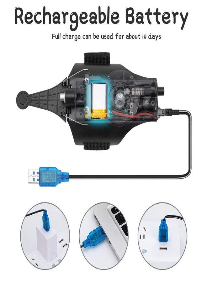 OVERFUN Web Launcher Spider String Shooter Toy, Cool Gadgets [Electric Reel-in] Real Silk Superhero Role-Play Fun Stuff Toys Great for Men and Kids - Image 4