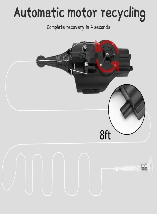 OVERFUN Web Launcher Spider String Shooter Toy, Cool Gadgets [Electric Reel-in] Real Silk Superhero Role-Play Fun Stuff Toys Great for Men and Kids - Image 3