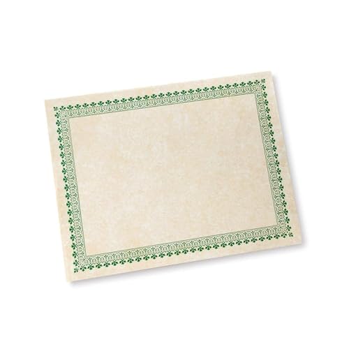 Gartner Studios Border Paper Certificates - 100 CT 74930, White - Image 4
