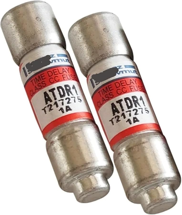 ATDR15 15A Silver Time Delay Fuse 10X38mm 600V AMP Trap ATDR Series - Image 1