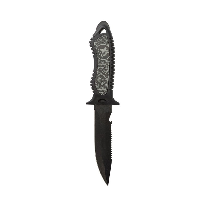 XS Scuba Neuro Knife - 304 Stainless Steel - Black Chromium - Image 1