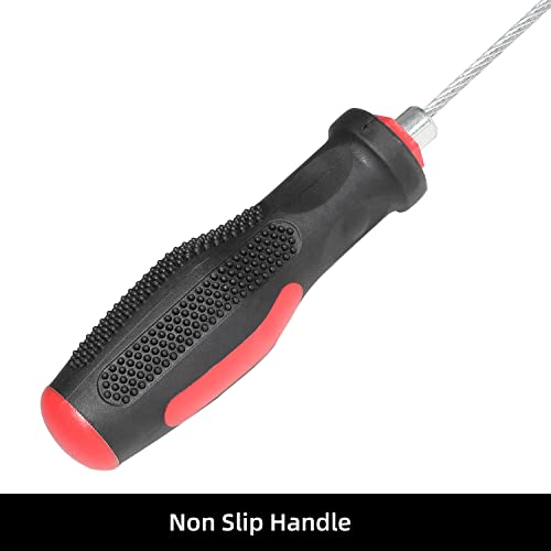 DPTOOL أداة إزالة قابس الزيت المغناطيسي القوي DPTOOL مع مفتاح مضاد للحروق 13 بوصة - Image 4