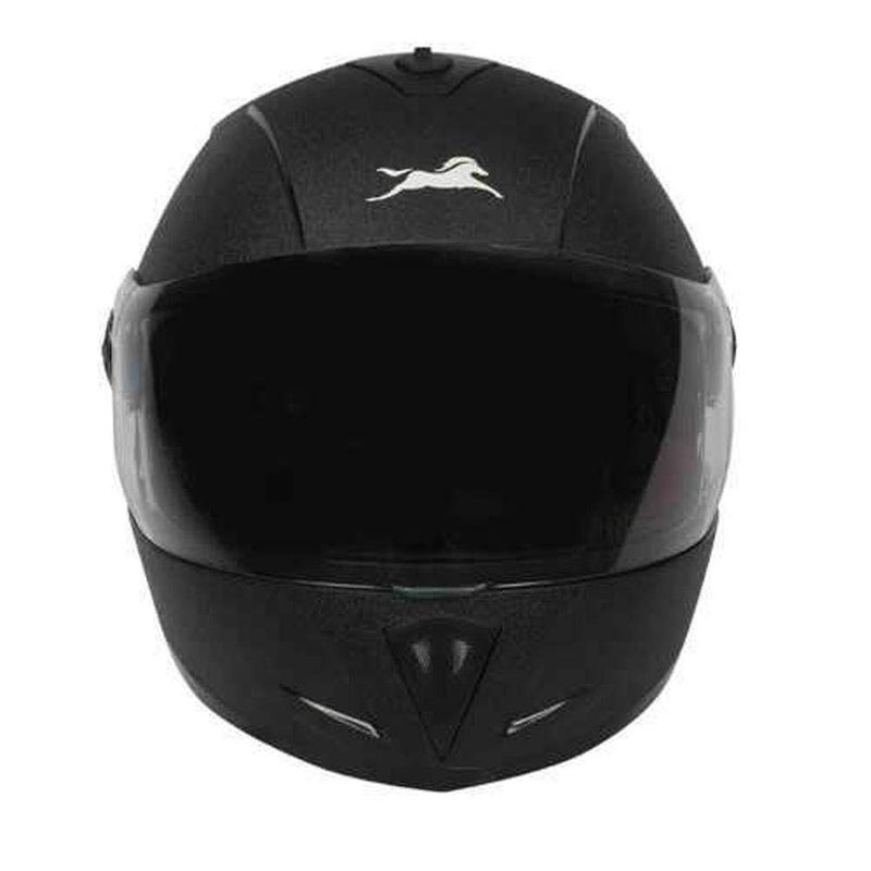 TVS Lightweight Full Face Helmet for Man and Woman with Clear and Scratch Resistant Visor, ISI Certified |Quick-Release Buckle|Bike Helmet (Colour: Black, Size: XL) - Image 5