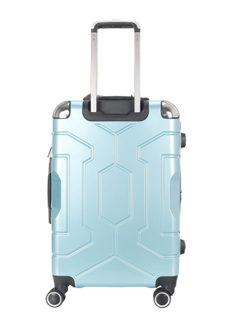 ستارجولد طقم حقائب سفر بعجلات من 3 قطع TPC عجلات جانبية صلبة مع قفل TSA - Image 4