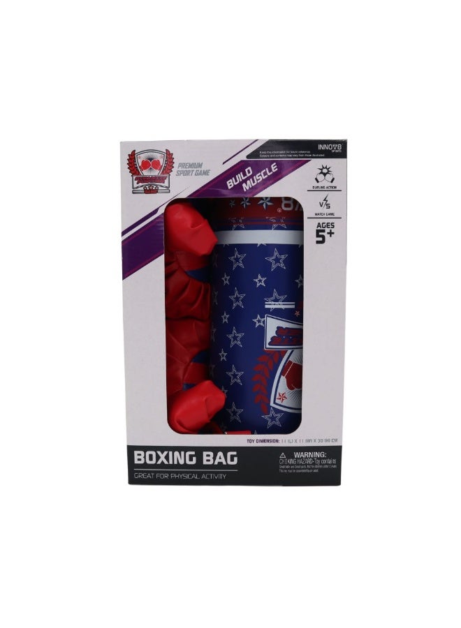 Hostfull Youth Mini Boxing Set – Hanging Punching Bag with 2 Professional Style Boxing Gloves – Kids Beginner Heavy Bag for Active Play, Fitness, and Stress Relief – Ages 5+ - Image 1