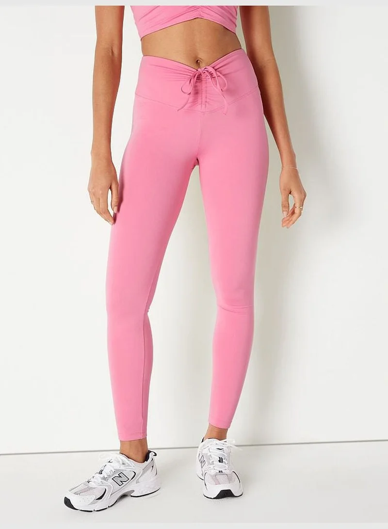 PINK Adjustable Waist Ruched Leggings