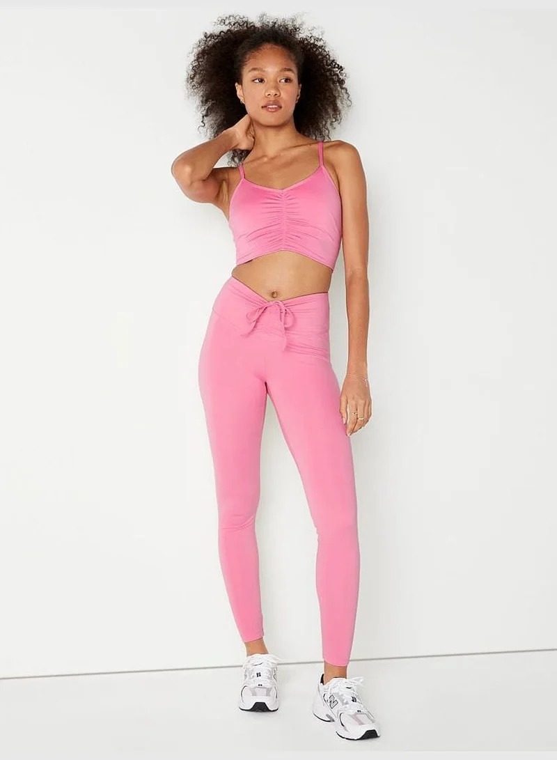 PINK Adjustable Waist Ruched Leggings