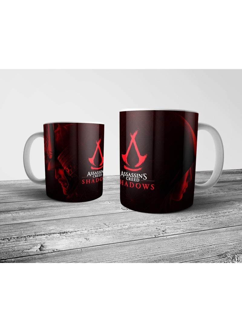 Pixxa - Assassin's Creed Shadows Mug Glass Model 1 - Image 1