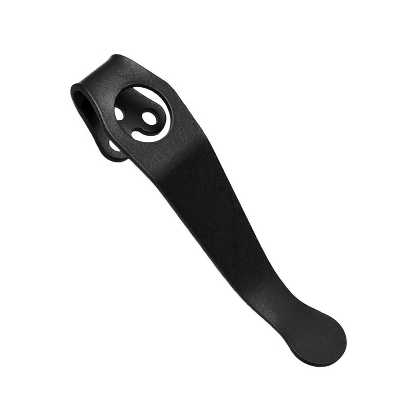 HONUTIGE Pocket Clip For Spyderco C81 C10 C11 3hole Titanium Alloy Deep Carry Pocket Clip For Spyderco Knife Practical Waist Accessories for Outdoor