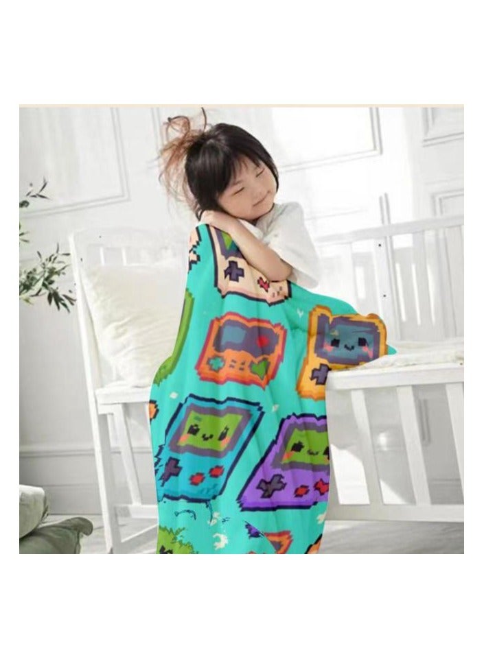 عام بطانية رقيقة من الفانيلا (دافئة ومريحة، ومناسبة للنوم واستخدام الألعاب وإزالة الغبار ومقاومة للرمل) 150 سم * 200 سم - 625 - Image 3