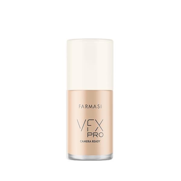 FARMASI FARMASi Vfx Pro Foundation, Full Coverage Liquid Cream, Lightweight Long Lasting Coverage, Breathable Skin Moisturizer with Color True Matte Blending, Face Makeup, 1 fl. oz / 30 ml - Medium Beige N15 