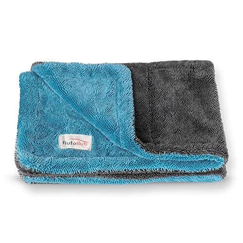 Auto Hub 1200 GSM Microfiber Cloth for Car, Car Cleaning Cloth, Twisted Loop, Microfiber Towel, Edgeless Design with Plush Pile, Thick & Lint Free, Cleaning Cloth for Washing (60cm x 40cm, 2 Pc) - Image 2