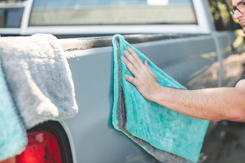 Auto Hub 1200 GSM Microfiber Cloth for Car, Car Cleaning Cloth, Twisted Loop, Microfiber Towel, Edgeless Design with Plush Pile, Thick & Lint Free, Cleaning Cloth for Washing (60cm x 40cm, 2 Pc) - Image 3