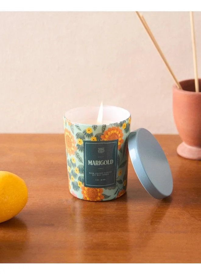 Chumbak Marigold Soy Wax Candle